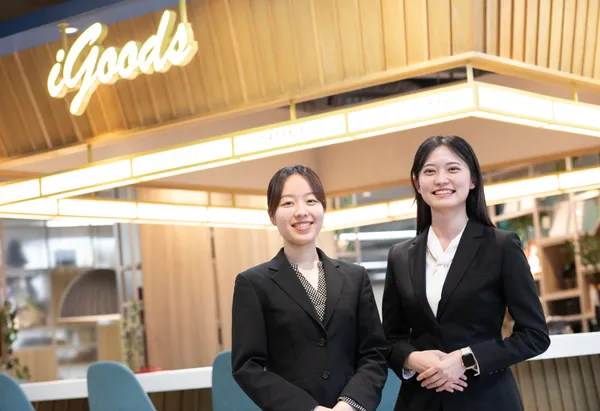 佐藤桃香さん・野田七海さん写真