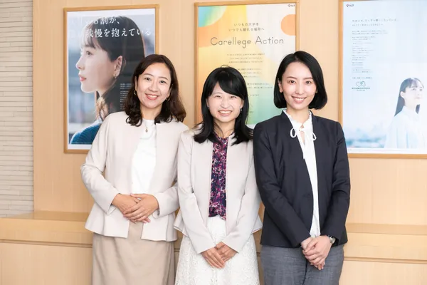 宮城英子さん、松井優子さん、大山尚美さん写真