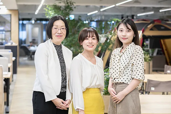 出口まゆみさん・澁市咲希さん・朱本楽音さん写真